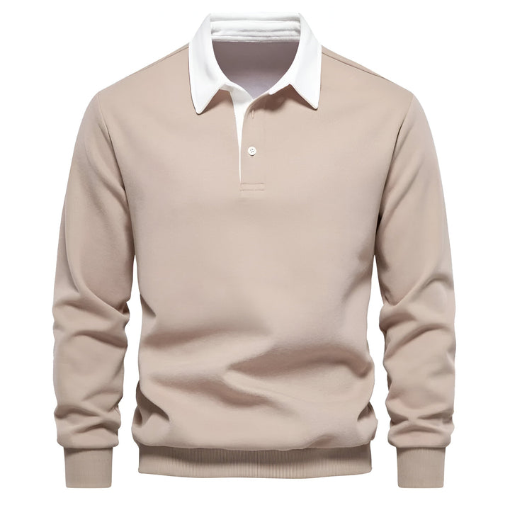 Leandro | Men's Classic Polo Sweatshirt