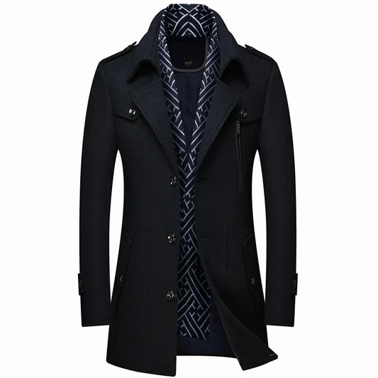 Zephan | Men's Tailored Overcoat