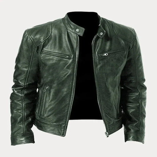 Matteo | Classic Leather Jacket