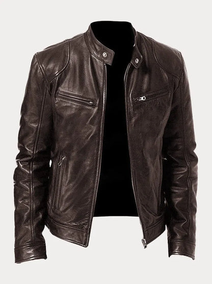 Matteo | Classic Leather Jacket