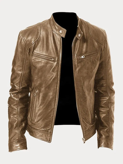 Matteo | Classic Leather Jacket