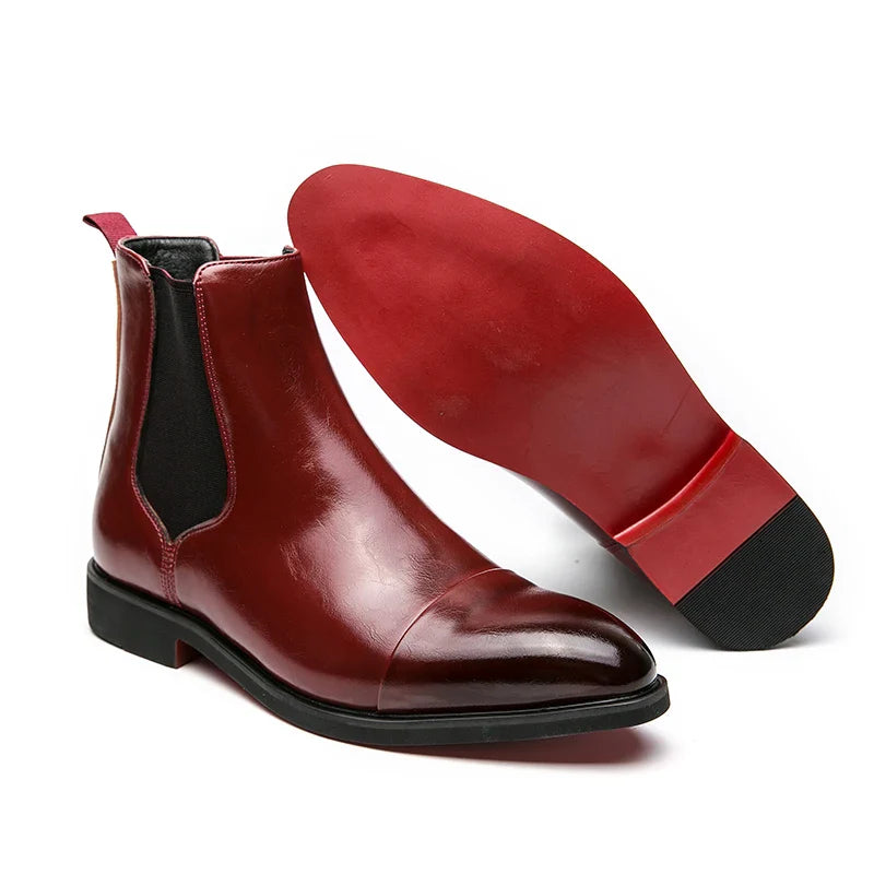 Horace | Genuine Leather Chelsea Boots