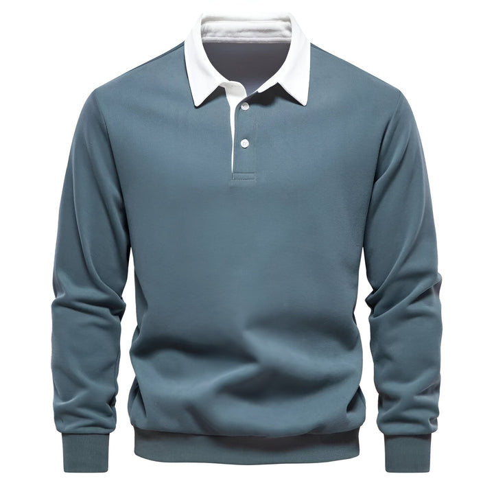 Leandro | Men's Classic Polo Sweatshirt