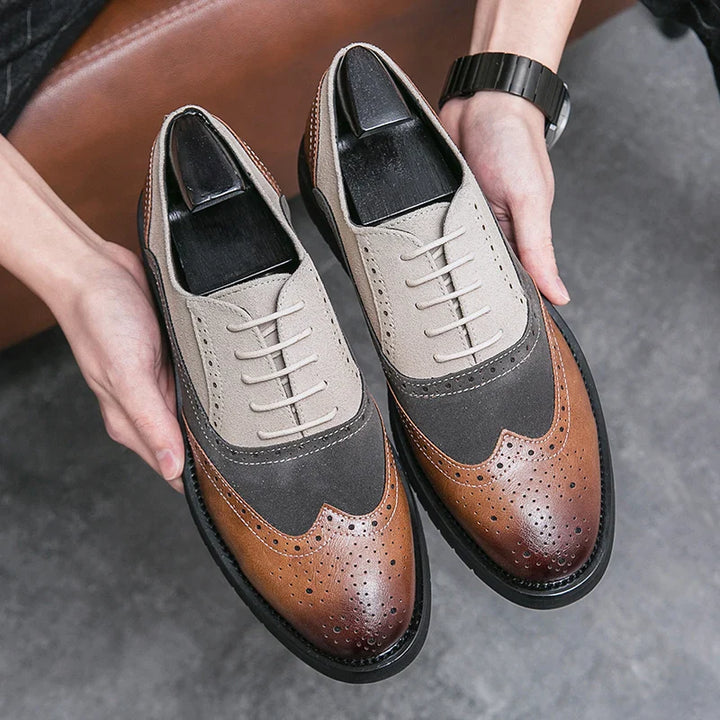 Sylvester | Leather Brogues Shoes