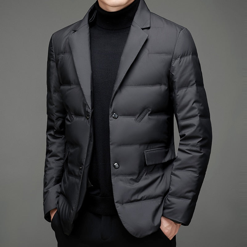 Cassius | Quilted Down Blazer