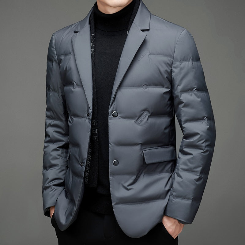 Cassius | Quilted Down Blazer