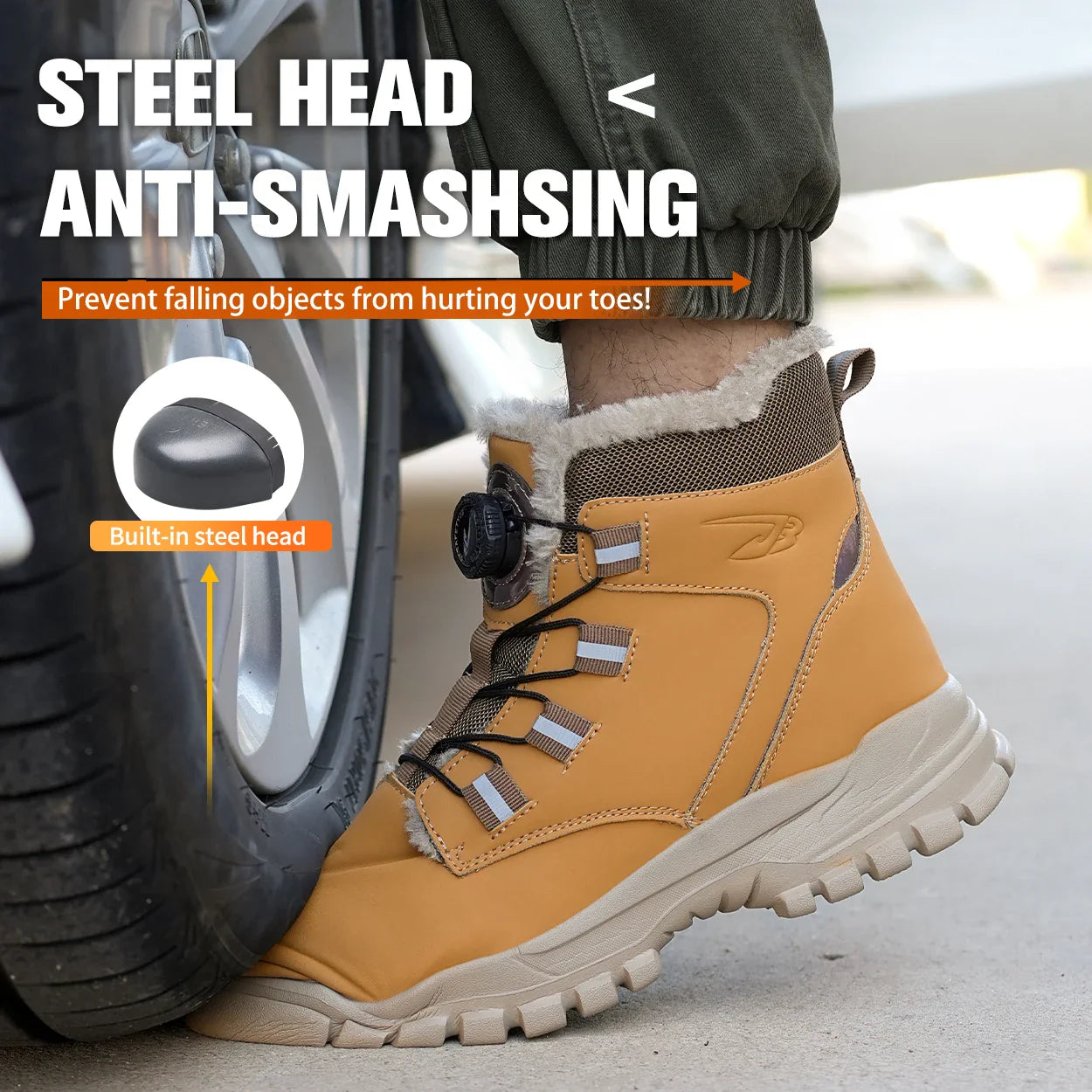 Desmond | Wide-fit Premium Men's Safety Boots