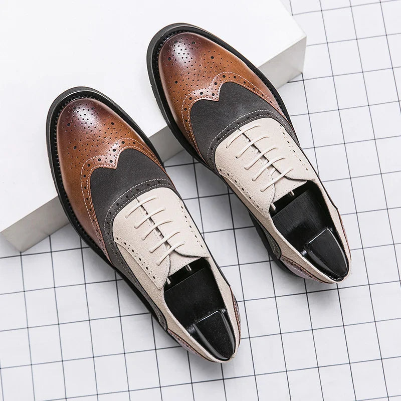 Sylvester | Leather Brogues Shoes