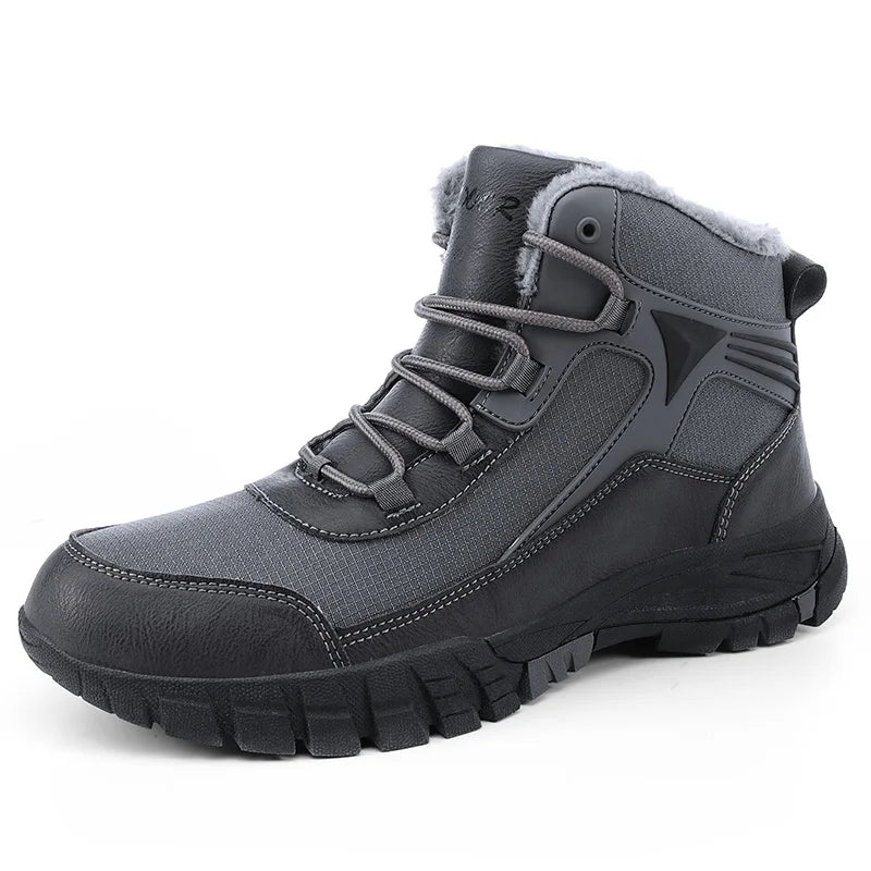 Lance | Wide-fitting Winter Leather Boots