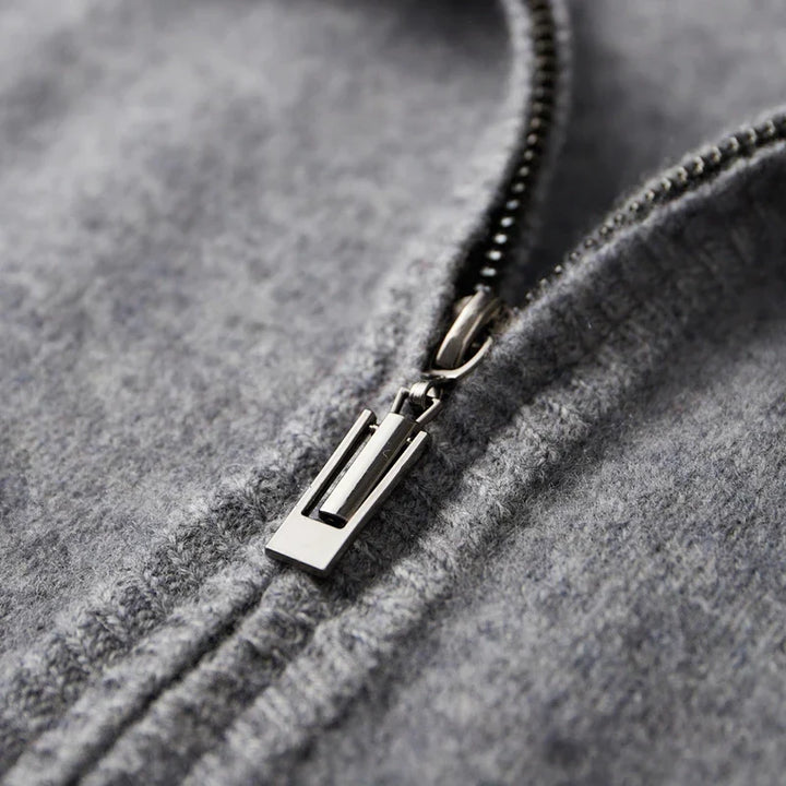 Steve | Timeless Men's Zip-Up Cardigan