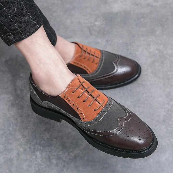 Sylvester | Leather Brogues Shoes