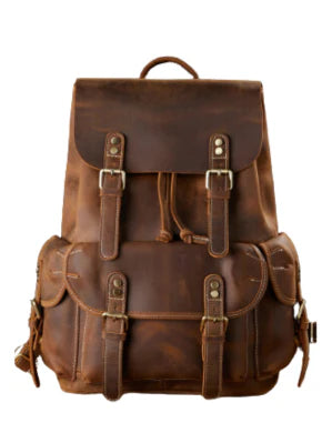 Cedrick | Leather Travel Backpack