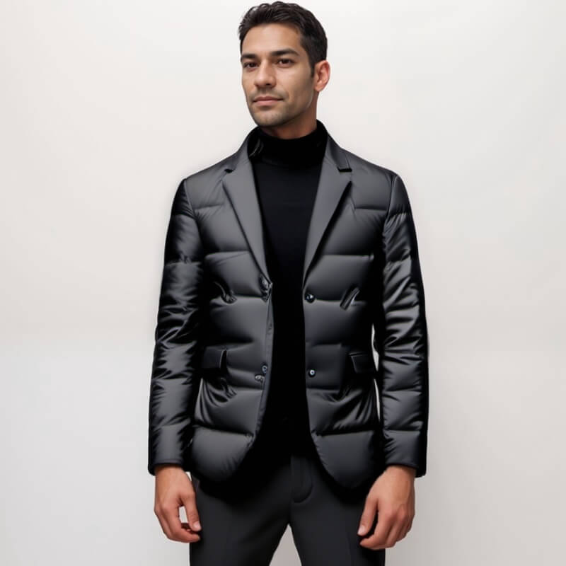 Cassius | Quilted Down Blazer