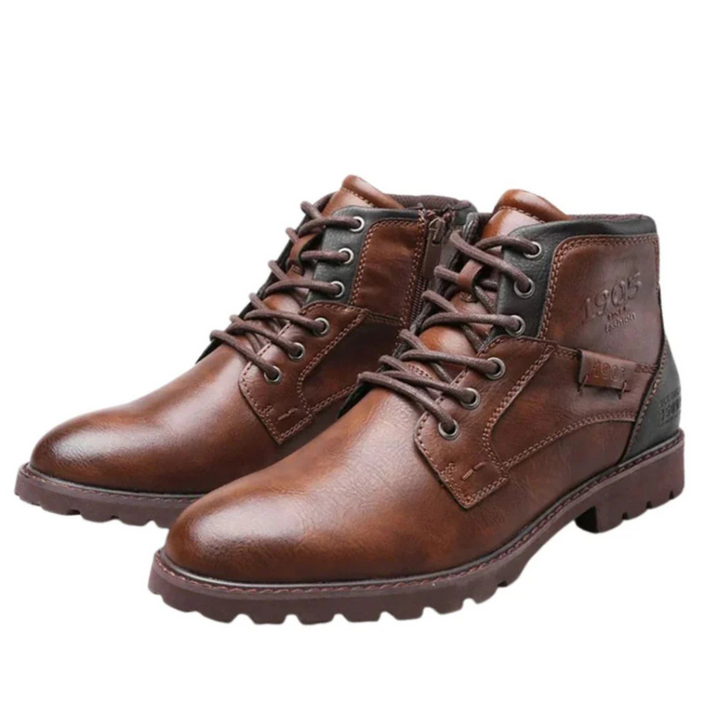 Magnus | Men's Casual Leather Boots in British Style