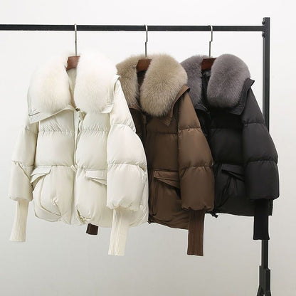 Valentina | Women's Elegant Winter Luxe Puffer Jacket