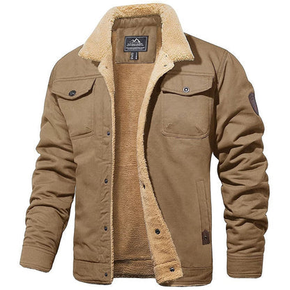 Gielo | Men’s Sherpa Lined  Warm Jacket