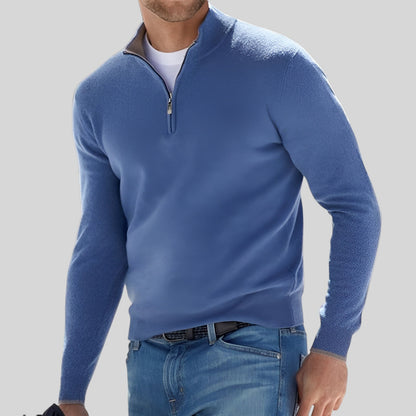 Oliver | Luxe Men's Half-Zip Jumper