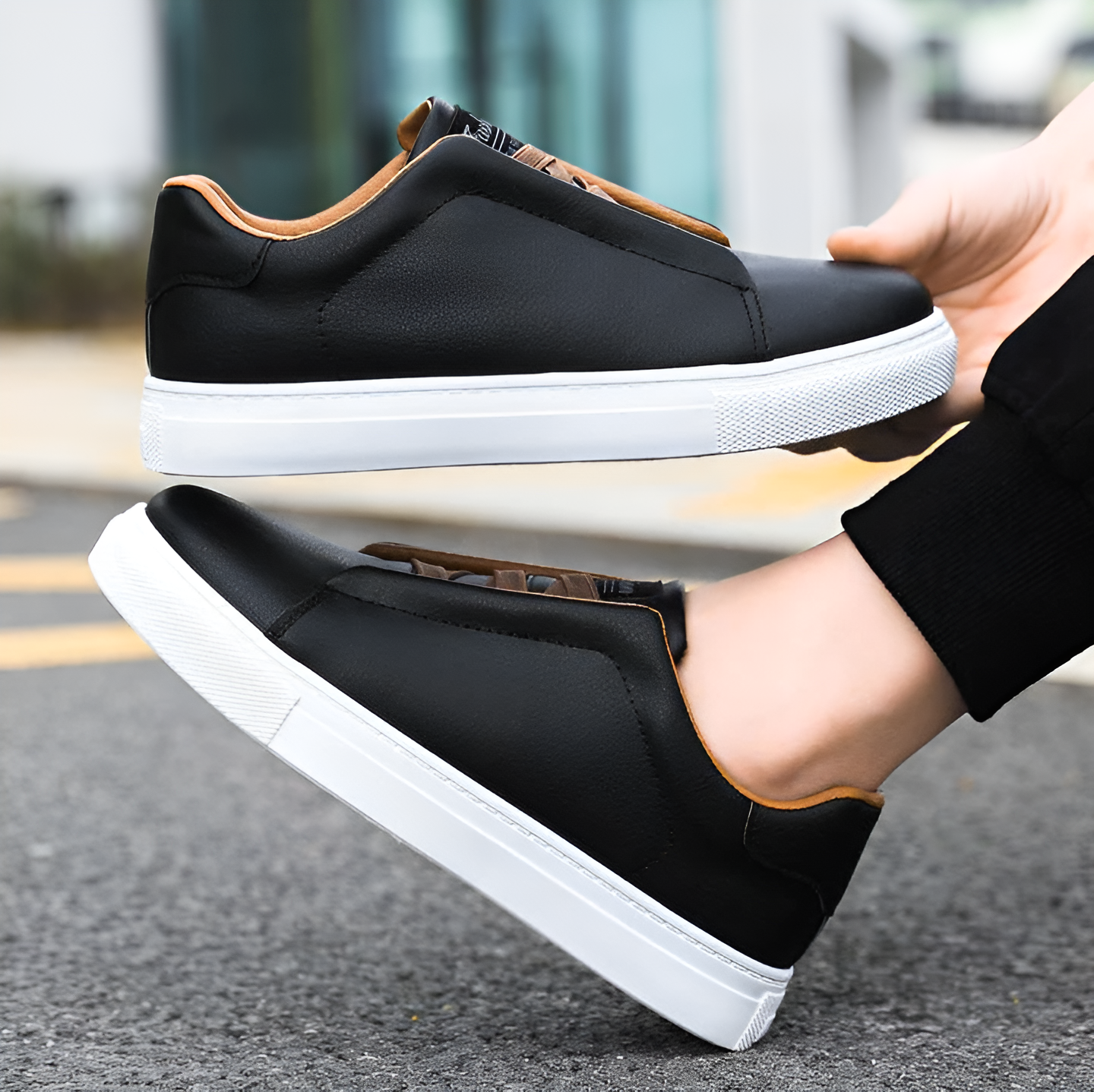 Sterling | Timeless Classic Vegan Leather Sneakers