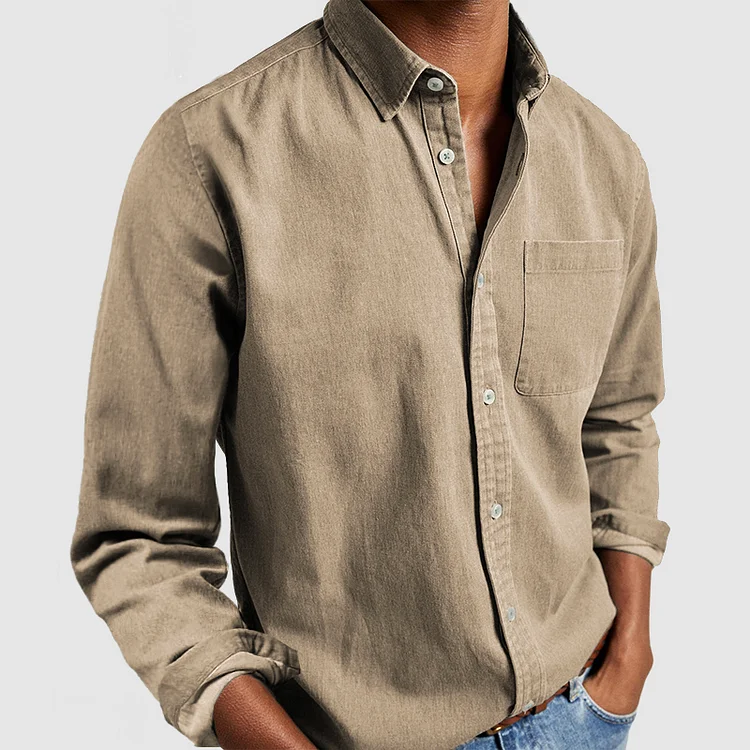 Alvin | Men's Classic Button-Up Shirt