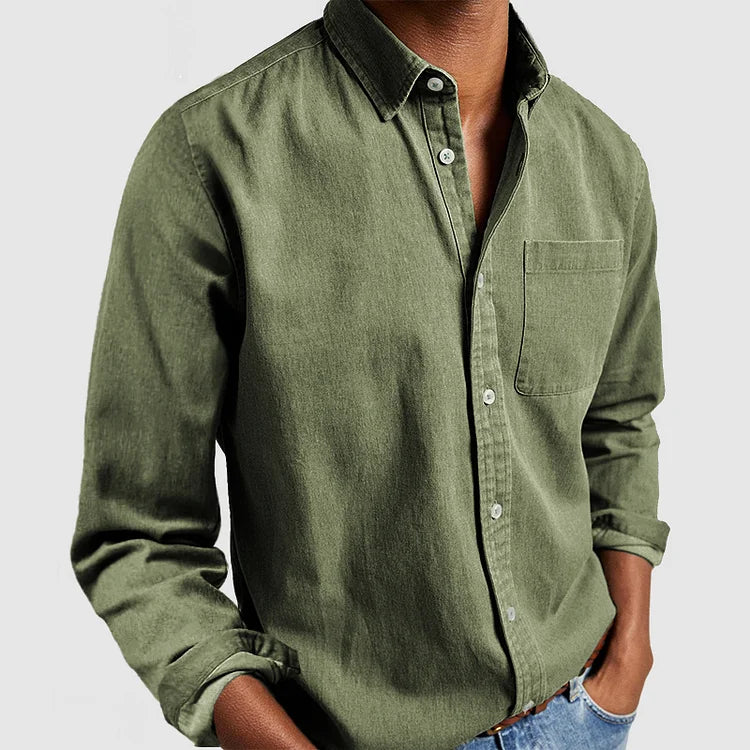 Alvin | Men's Classic Button-Up Shirt