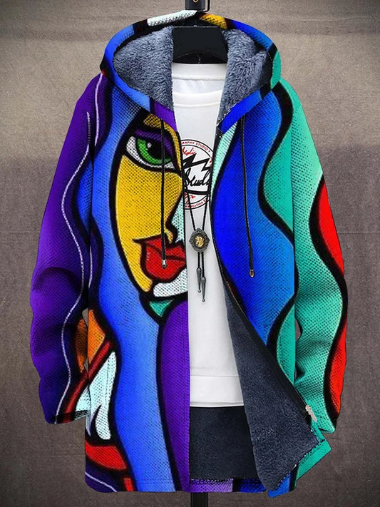 Carl | Bold Artistic Hooded Jacket