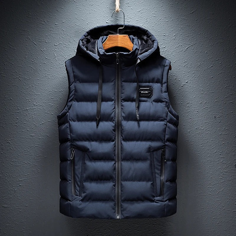 Grayson | Sleek Hooded Vest