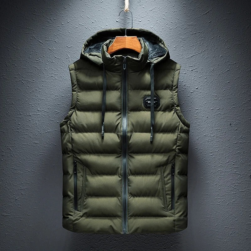 Grayson | Sleek Hooded Vest