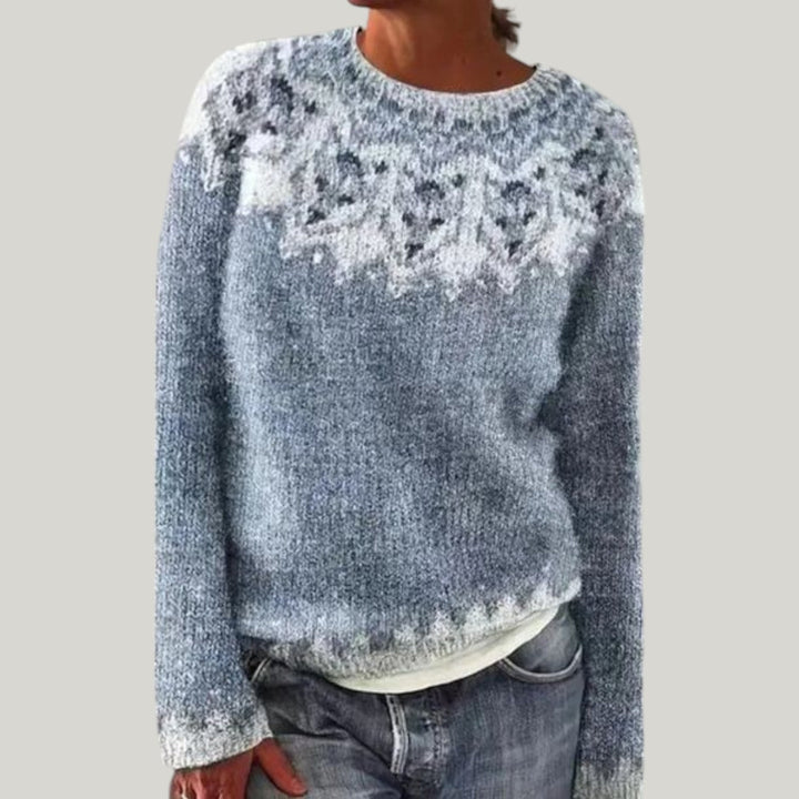 Melanie | Women's Cozy Winter Colorful Knit Sweater