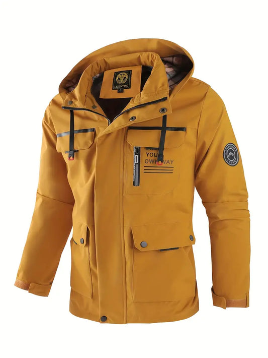 Keith | Men's Waterproof Outdoor Hooded Jacket