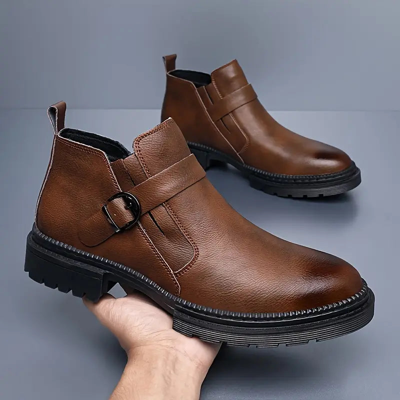 Lysander | Men's Leather Ranger Boots