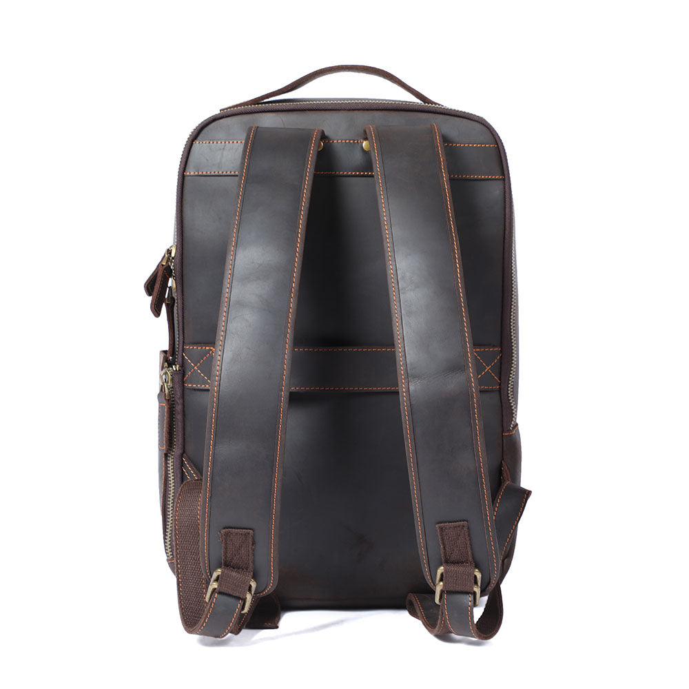 Darwin | Leather Laptop Rucksack