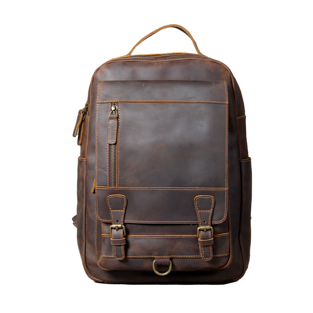 Dominic | Tan Leather Backpack