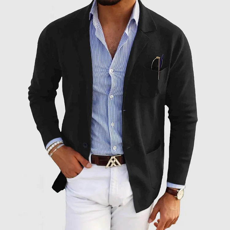 Rhys | Luxury blazer with single-row buttons