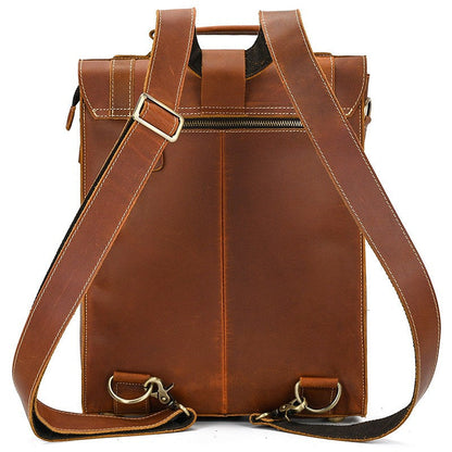 Milton | Leather Convertible Backpack