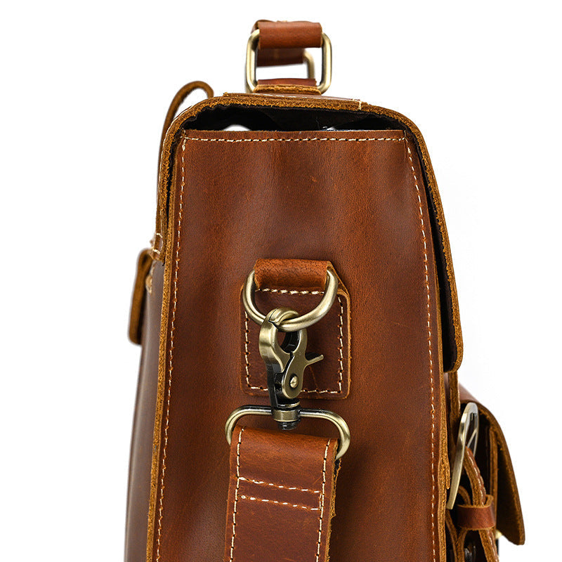 Milton | Leather Convertible Backpack