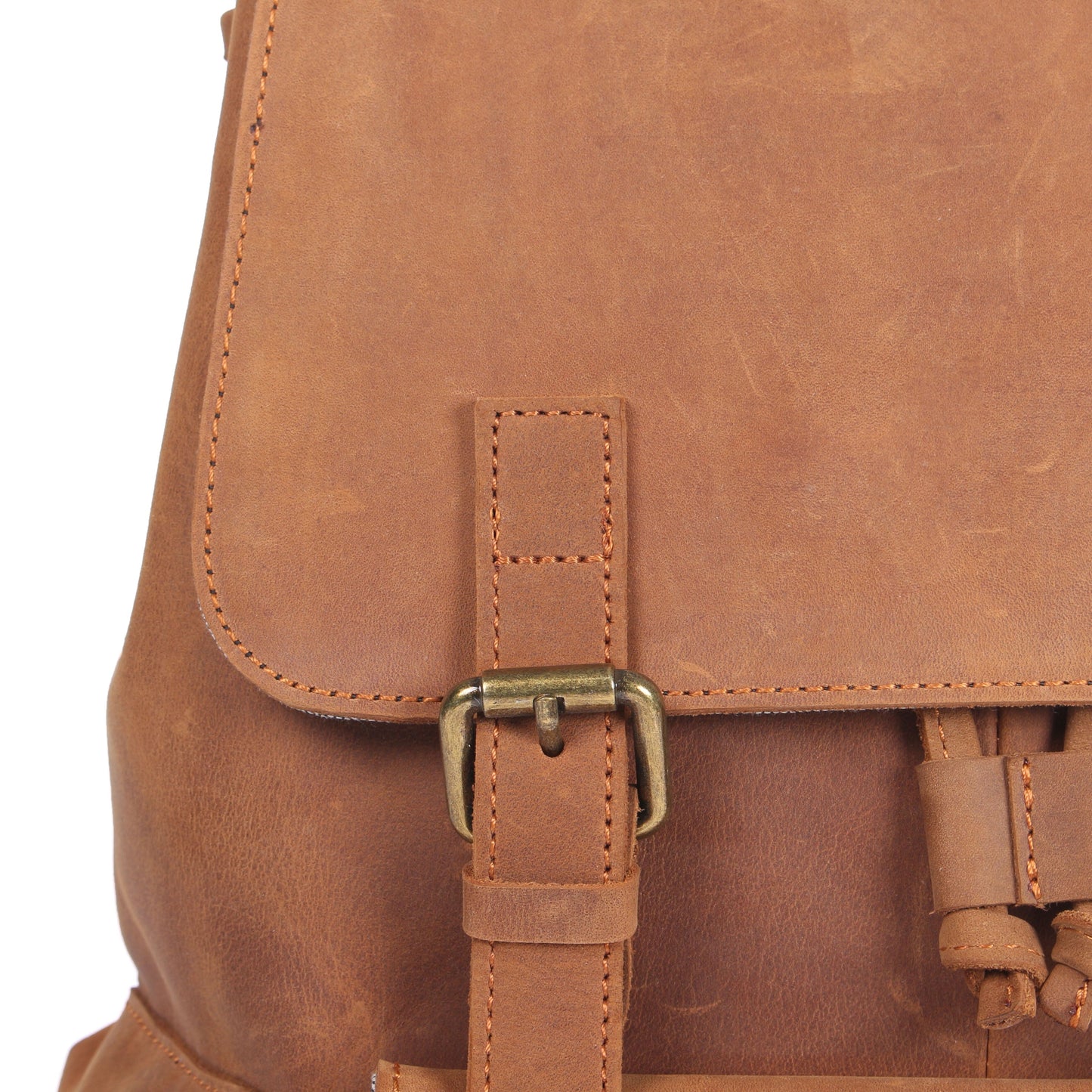 Clifford | Leather Drawstring Backpack