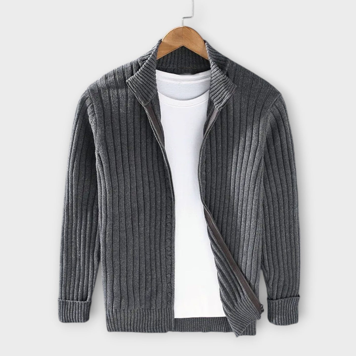 Maxxis | Men’s Ribbed Casual Lightweight Cardigan