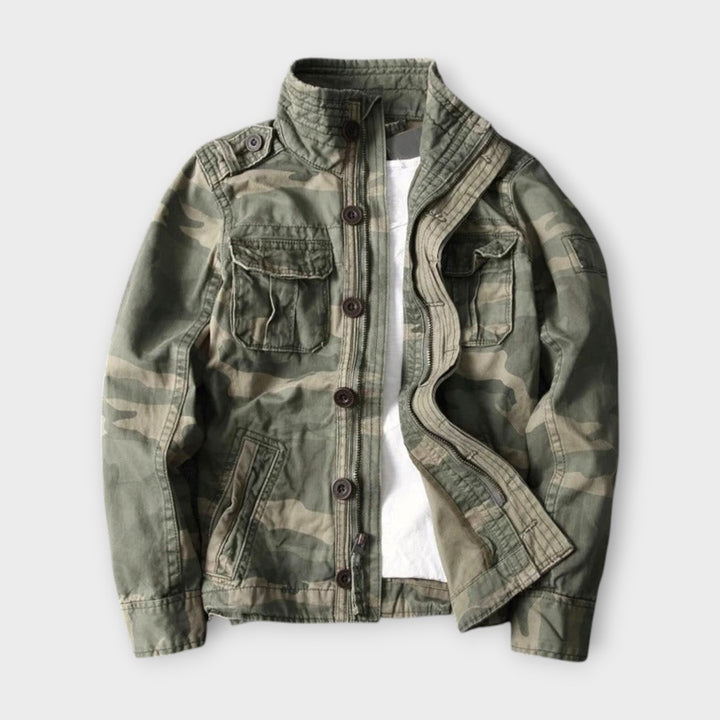 Luis - Men's Military-Inspired Utility Jacket