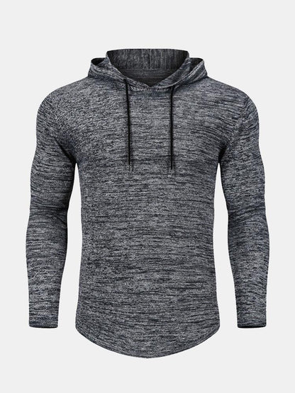 Noah | Slim Fit Knit Hooded Sweater