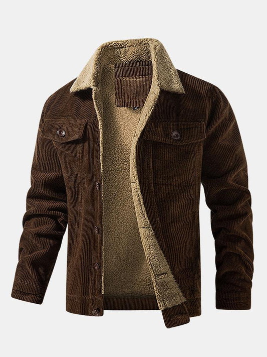 Eliezar | Men’s Warm Claassic Lined Jacket