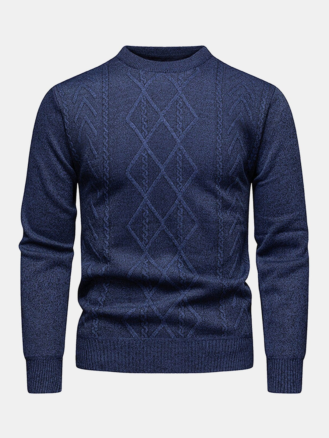 Arthur | Geometric Jacquard Jumper