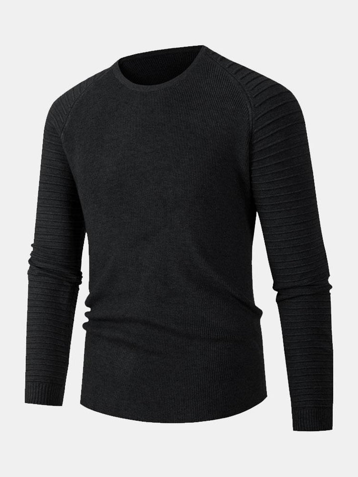 Jacob | Slim Fit Raglan Sleeve Crew Neck Jumper