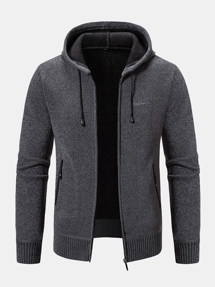 Denzal | Zip Up Hooded Sweater