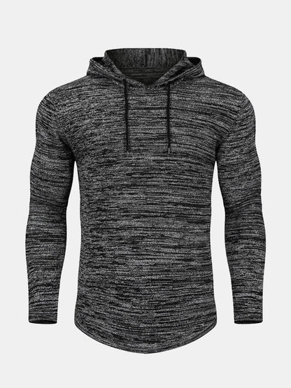 Noah | Slim Fit Knit Hooded Sweater