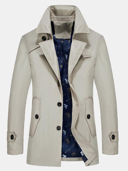 Nerry | Men’s Classic Sylish Double Breasted Coat