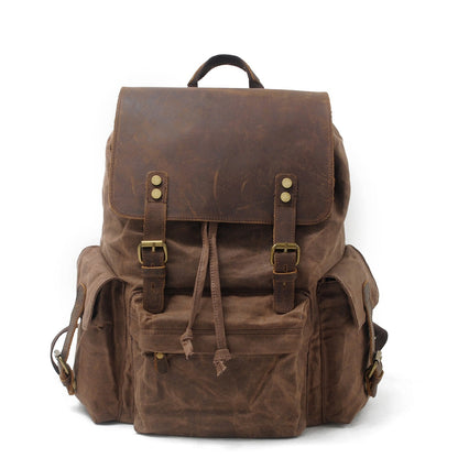 Otis | Waxed Canvas Backpack