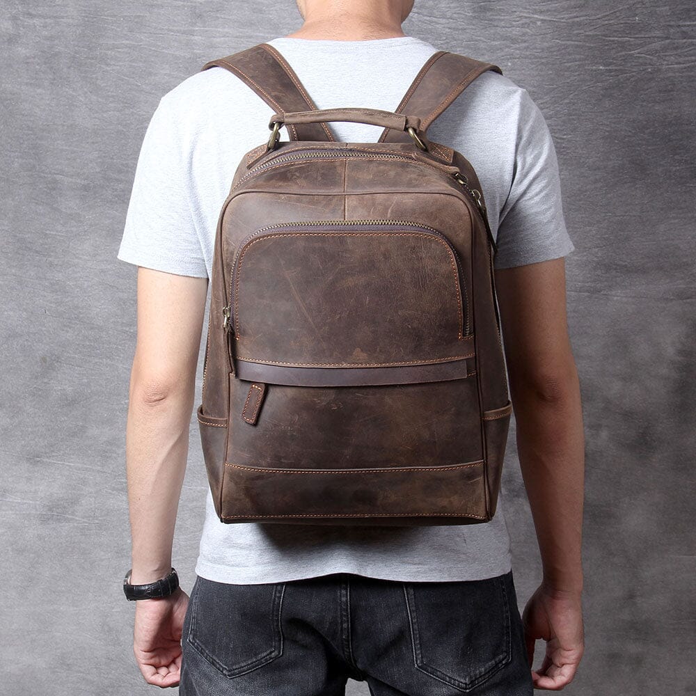 Julian | Real Leather Backpack