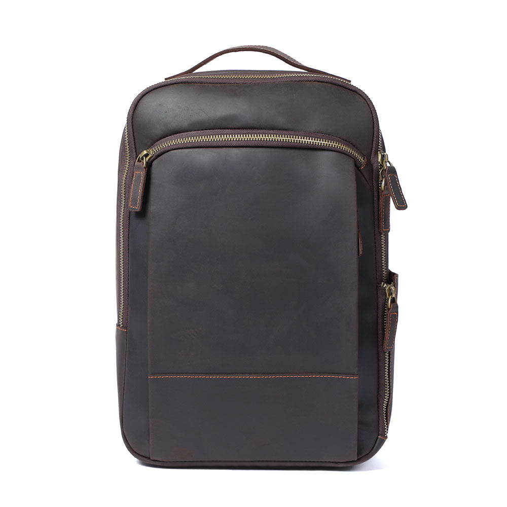 Darwin | Leather Laptop Rucksack