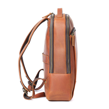 Darwin | Leather Laptop Rucksack