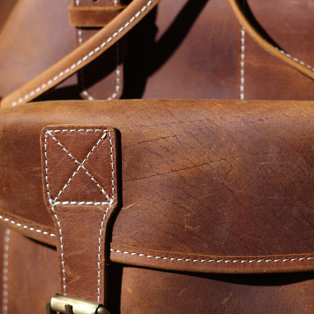 Edric | Leather Knapsack